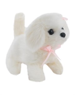 Интерактивная мягкая игрушка Собачка Люси цвет белый Игруша