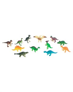 Игровой набор Диалоги о животных 12 динозавров 6 см Играем вместе