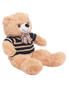 Мягкая игрушка Медведь в свитере с бантом 60 см цвет бежевый Игруша