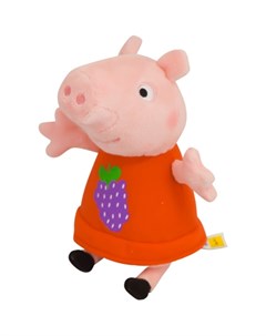 Мягкая игрушка Пеппа в платье с виноградом 20 см Peppa pig