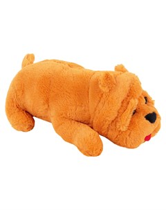 Мягкая игрушка Собака бежевая 35 см цвет бежевый Игруша