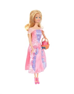 Кукла в розовом платье с аксессуарами 28 см Kaibibi