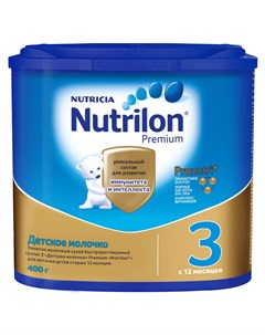 Молочная смесь Premium 400 г с 12 месяцев Nutrilon