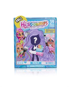 Кукла загадка Яркие вечеринки 10 см Hairdorables
