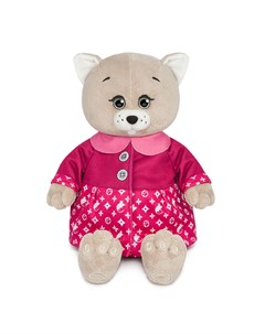 Мягкая игрушка Мышель в Розовом Пальто 25 см цвет серый Колбаскин&мышель