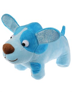 Мягкая игрушка Деревяшки Собачка Гав Гав 20 см цвет голубой Мульти-пульти