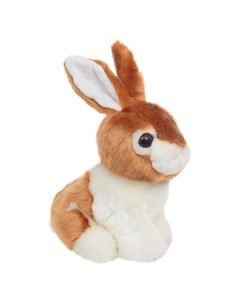 Мягкая игрушка Кролик 28 см цвет рыжий Игруша
