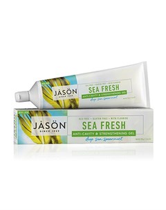 JASON Гелевая зубная паста Sea Fresh Anti Cavity Strengthening 170 г Jason (jāsön)
