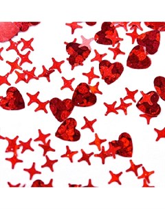 Камифубуки Сердце и звезды К101 микс голография Patrisa nail