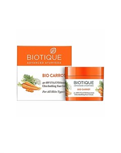 Солнцезащитный крем для лица Bio Carrot 50 г Biotique