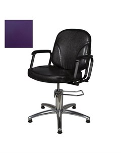 Кресло парикмахерское Бриз 3 гидравлическое фиолетовое Medison
