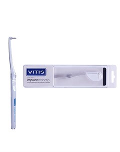 Зубная щетка Vitis Implant Monotip жесткая Dentaid