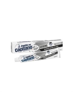 Зубная паста Charcoal 100 мл Pasta del capitano