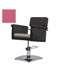 Кресло парикмахерское МД 77А гидравлическое хромированное фуксия Medison