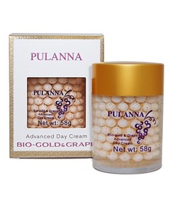 Дневной крем для лица Bio Gold Grape 58 г Pulanna