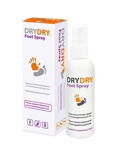 Антиперспирант Foot Spray 100 мл Dry dry