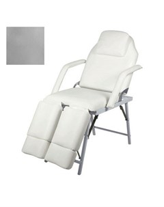 Кресло педикюрное МД 602 серебряное Medison