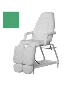 Кресло педикюрно косметологическое СП люкс зеленое Medison