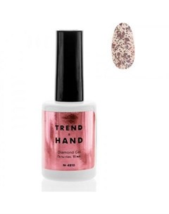 Trend Hand Гель лак Diamond 4910 Rose Gold Trend&hand professional