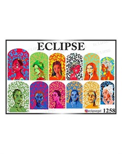Слайдер дизайн для ногтей 1258 Eclipse