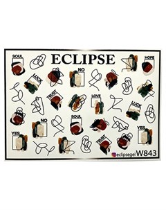 Слайдер дизайн для ногтей W 843 Eclipse