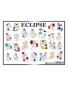 Слайдер дизайн для ногтей W 864 Eclipse