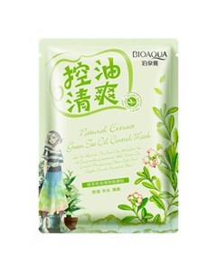 Маска для лица Natural Extract Green Tea 30 г Bioaqua
