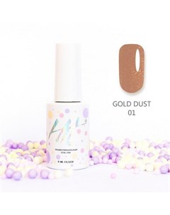 Гель лак Gold Dust 01 Hit gel