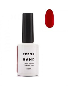 Trend Hand Гель лак Cabaret 5101 Just Red Trend&hand professional