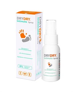 Дезодорант для интимного ухода Intimate 50 мл Dry dry