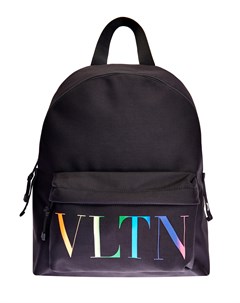 Рюкзак из нейлона с градиентным принтом VLTN Multicolor Valentino