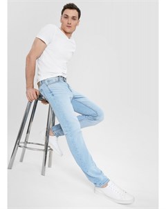 Светлые зауженные джинсы Ostin
