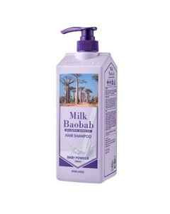 Шампунь для волос с ароматом детской пудры shampoo baby powder Milk baobab