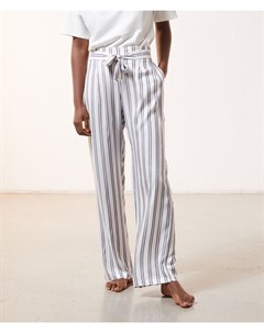 Пижамные брюки в полоску с поясом MICKY Etam