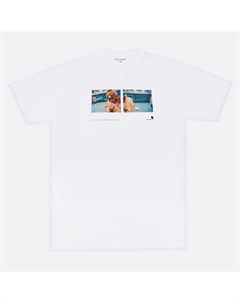 Футболка S S Backyard T Shirt White 2021 Carhartt wip