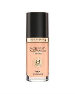 Основа тональная для лица FACEFINITY ALL DAY FLAWLESS 3 в 1 тон 45 Max factor