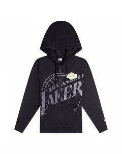 Мужская худи Los Angeles Lakers Zip Hoodie New era