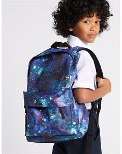 Рюкзак для мальчика с космическим принтом и водоотталкивающей пропиткой Marks & spencer