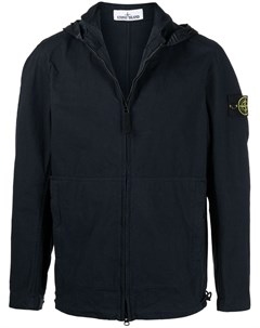 Бомбер с нашивкой логотипом Stone island