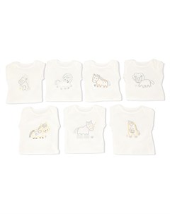 Комплект боди с вышивкой из коллаборации с 7 horse Stella mccartney kids