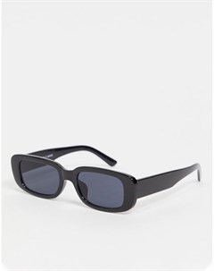 Черные прямоугольные солнцезащитные очки Ray Monki