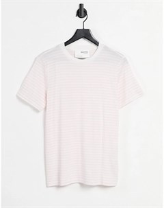 Розовая футболка Femme Selected
