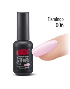 006 гель лак для ногтей Gel nail polish 8 мл Pnb