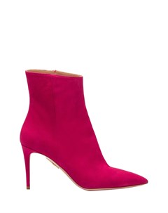 Ботильоны Alma Bootie 85 цвета фуксия Aquazzura