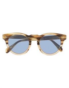 Солнцезащитные очки Lewen в круглой оправе Oliver peoples