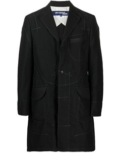 Пальто с контрастной строчкой Junya watanabe man