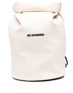 Рюкзак с откидным клапаном и логотипом Jil sander