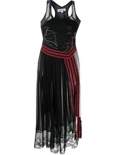 Платье миди с плиссированной юбкой Koché