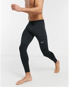 Черные тайтсы Phenom Elite Nike running