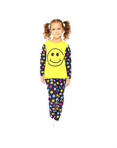 Пижама джемпер брюки Счастливая малинка